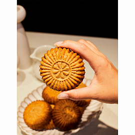 Печенье песочное DR.FINIK "Солнышко" с финиковой начинкой БЕЗ САХАРА, 700 г