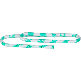 Скрепки канцелярские 28 мм Attache Зебра металлические с полимерным покрытием (100 штук в упаковке)