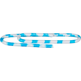 Скрепки канцелярские 28 мм Attache Зебра металлические с полимерным покрытием (100 штук в упаковке)