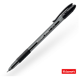 Ручка шариковая Luxor "Spark II" черная, 0,7мм, грип фото Ручка шариковая Luxor "Spark II" черная, 0,7мм, грип