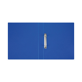 Папка на 2 кольцах СТАММ А4, 40мм, 500мкм, пластик, синяя фото Папка на 2 кольцах СТАММ А4, 40мм, 500мкм, пластик, синяя