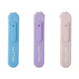 Нож канцелярский 9мм MESHU "Paw", блистер, европодвес, ассорти