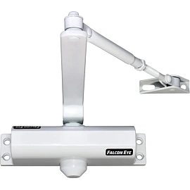 Доводчик на дверь FE-B2W, белый, 25-45кг