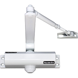 Доводчик на дверь FE-B2W, белый, 25-45кг