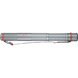 Тубус телескопический Стамм ПТ-12 63-110 см, диаметр 9 см, для формата А1, серый, с ремнем