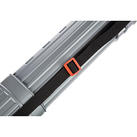Тубус телескопический Стамм ПТ-12 63-110 см, диаметр 9 см, для формата А1, серый, с ремнем