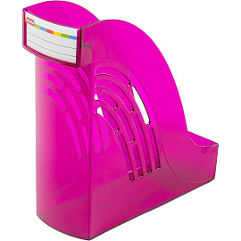 Лоток вертикальный для бумаг 95 мм Attache Яркий Офис пластиковый фиолетовый