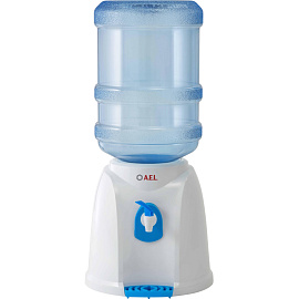 Кулер (раздатчик) для воды AEL T-АEL-102 белый (без нагрева и охлаждения)