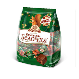 Конфеты шоколадные Бабаевский Белочка 200 г