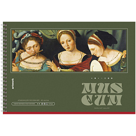 Альбом для рисования 40л., А4, на гребне BG "Museum