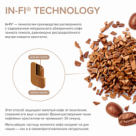 Кофе растворимый сублимированный Egoiste Extra Original 100 г (стеклянная банка)