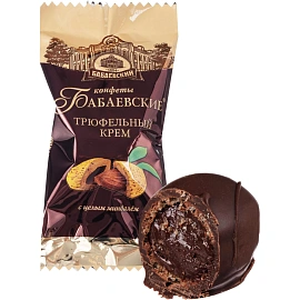 Конфеты шоколадные Бабаевские Трюфельный крем с цельным миндалем 200 г