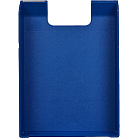 Лоток горизонтальный для бумаг Han пластиковый синий