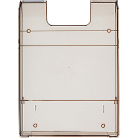 Лоток горизонтальный для бумаг Han пластиковый коричневый