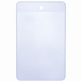 Карман информационный подвесной, ценникодержатель А7, КОМПЛЕКТ 50 шт., ПВХ, BRAUBERG, 291287