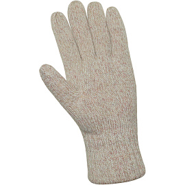 Перчатки рабочие утеплённые Айсер полушерстяные бежевые (5 нитей, 7 класс вязки, размер 10-11, XXL)