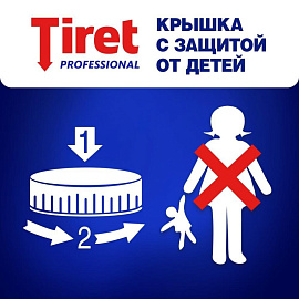 Средство для прочистки труб Tiret гель 1 л