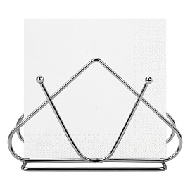 Салфетница треугольная 8,2х13х7,2 см, CLASSIC, хром, WEGLA (ВЕГЛА), 700238