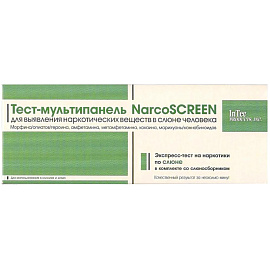Тест на наркотики Narcoscreen 5 видов в слюне