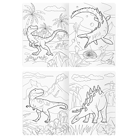 Раскраска А4, 16 стр., ТРИ СОВЫ "Для мальчиков