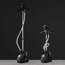 Отпариватель SCARLETT SC-GS130S10, 1950 Вт, пар 32 г/мин, резервуар 1,3 л, 11 режимов, черный фото Отпариватель SCARLETT SC-GS130S10, 1950 Вт, пар 32 г/мин, резервуар 1,3 л, 11 режимов, черный