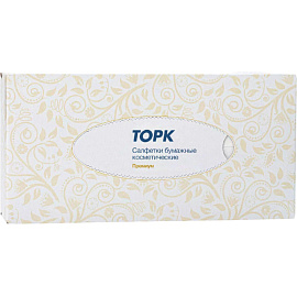 Салфетки косметические Торк (Tork) Premium 120380 для лица 2-слойные (100 штук в упаковке)