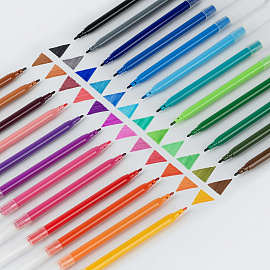 Фломастеры Мульти-Пульти "Чебурашка", 24цв., смываемые, картон, европодвес фото Фломастеры Мульти-Пульти "Чебурашка", 24цв., смываемые, картон, европодвес