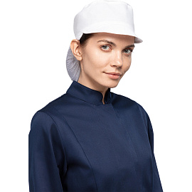 Кепи для пищевого производства женское белое универсального размера