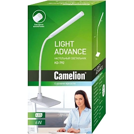 Светильник настольный Camelion KD-792 C02 черный