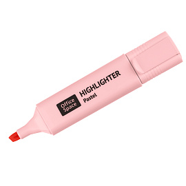 Текстовыделитель OfficeSpace пастельный цвет, розовый, 1-5мм фото Текстовыделитель OfficeSpace пастельный цвет, розовый, 1-5мм