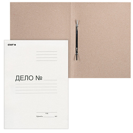 Скоросшиватель картонный STAFF, гарантированная плотность 220 г/м2, до 200 л., 124875 фото Скоросшиватель картонный STAFF, гарантированная плотность 220 г/м2, до 200 л., 124875