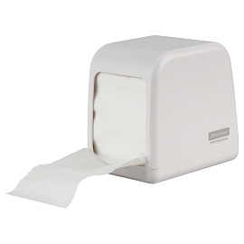 Диспенсер для салфеток настольный OfficeClean Professional, ABS-пластик, белый