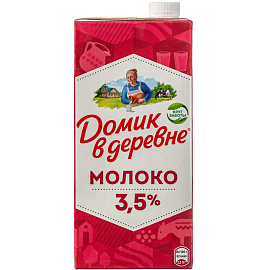 Молоко Домик в Деревне ультрапастеризованное 3.5% 925 мл