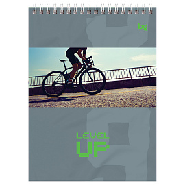 Блокнот А5 40л. на гребне BG "Активный спорт