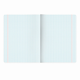 Тетрадь 18 л. BRAUBERG, клетка, обложка картон, CLASSIC, 107297