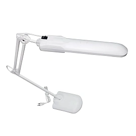 Светильник настольный Трансвит Дельта+ белый фото Светильник настольный Трансвит Дельта+ белый