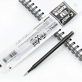 Стержень гелевый Pilot BLS-FR7 стираемый черный 111 мм (толщина линии 0.4 мм)