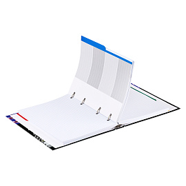 Тетрадь на кольцах А5, 240л., BG "Универ", с разделителями, глянцевая ламинация