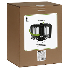 Демосистема настольная OfficeSpace с 30 черными панелями, вращающаяся фото Демосистема настольная OfficeSpace с 30 черными панелями, вращающаяся