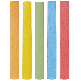 Мел цветной круглый мягкий 10 штук, 5 цветов, BRAUBERG, картонная упаковка, европодвес, 272767 фото Мел цветной круглый мягкий 10 штук, 5 цветов, BRAUBERG, картонная упаковка, европодвес, 272767