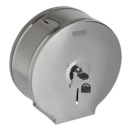 Диспенсер для туалетной бумаги OfficeClean Professional, нержавеющая сталь, глянцевое покрытие фото Диспенсер для туалетной бумаги OfficeClean Professional, нержавеющая сталь, глянцевое покрытие