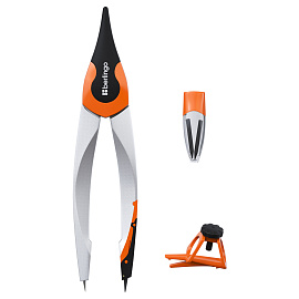 Готовальня Berlingo "Optimum", 3 предмета, циркуль 135мм, пластиковый футляр фото Готовальня Berlingo "Optimum", 3 предмета, циркуль 135мм, пластиковый футляр