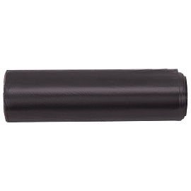 Мешки для мусора на 30 л Paclan Standart черные (ПНД, 7.3 мкм, в рулоне 20 шт, 50х60 см)