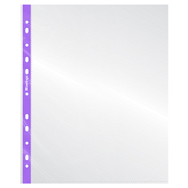 Папка-вкладыш с перфорацией Berlingo "Mirror", А4, 30мкм, глянцевая фото Папка-вкладыш с перфорацией Berlingo "Mirror", А4, 30мкм, глянцевая