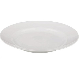 Тарелка обеденная Добрушский фарфоровый завод фарфор 24 см белая