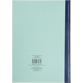 Книга учета 96 листов А4 в клетку на сшивке блок офсет Attache (обложка - плотный картон)