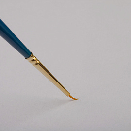 Кисть художественная синтетика Гамма "Галерея", круглая №10/0, короткая ручка