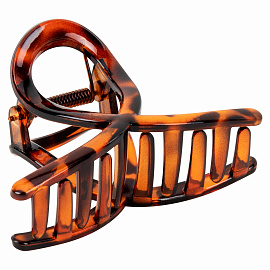 Краб для волос 8 см, глянцевый, черепаховый, MONTE VITA (МОНТЕ ВИТА), 457008