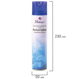 Освежитель воздуха аэрозольный 300 мл МЕЛОДИЯ "АНТИТАБАК", 605342 фото Освежитель воздуха аэрозольный 300 мл МЕЛОДИЯ "АНТИТАБАК", 605342