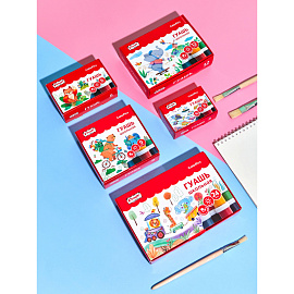 Гуашь Комус Класс ColorPics 6 цветов по 10 мл